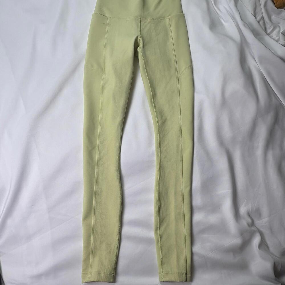 Calia Women’s XXS High Rise Seamed 7/8 Light Green (Item 30-47 )